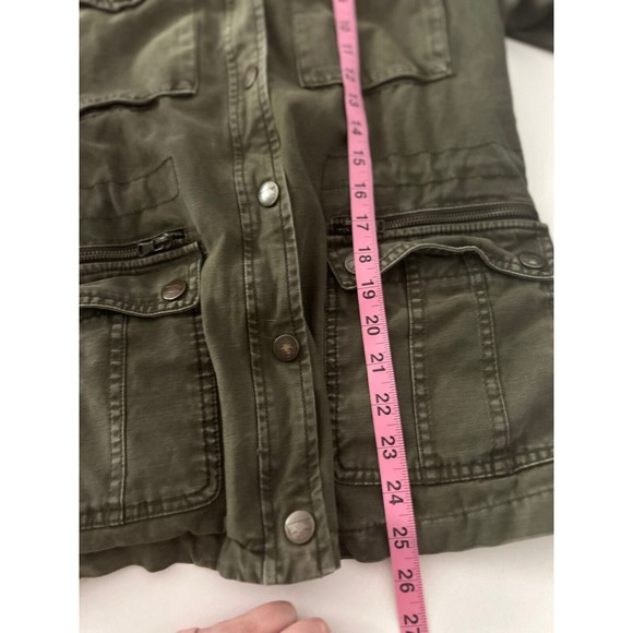 Levis Unisex Cotton Canvas Jacket Barn Work Coat Quilted Olive Green Size Small - Picture 14 of 15